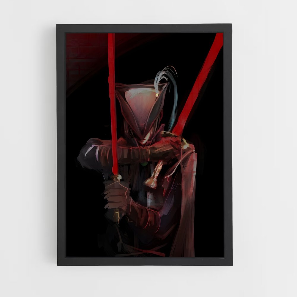 Poster L'Éclat de la Chandelle – affiche Bloodborne (vue 2)